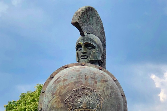 Sparta - Statue of King Leonidas